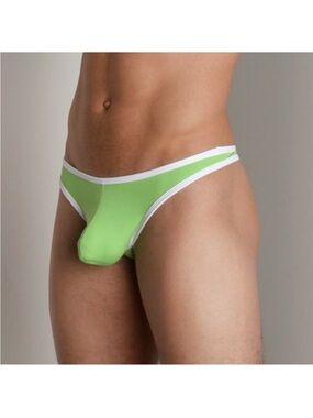 Tulio Men's power Thong Green M